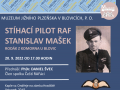 Stíhací pilot RAF Stanislav Mašek 1